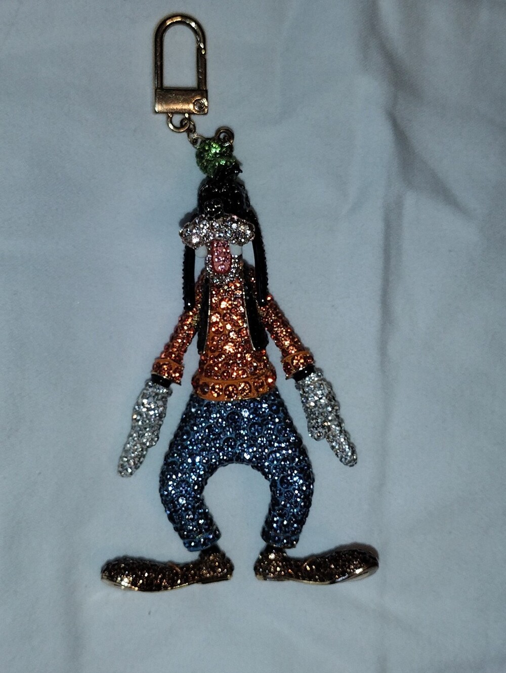 DISNEY GOOFY CLASSIC PAVE BAG CHARM by BAUBLEBAR